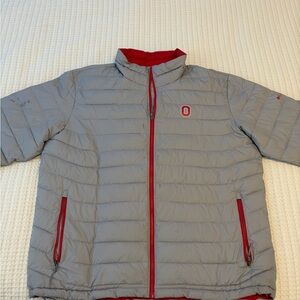 Ohio State Buckeyes Columbia Omni-Heat Puffer Coat